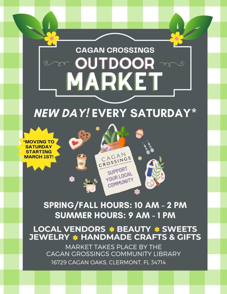 outdoor market moves to Saturdays